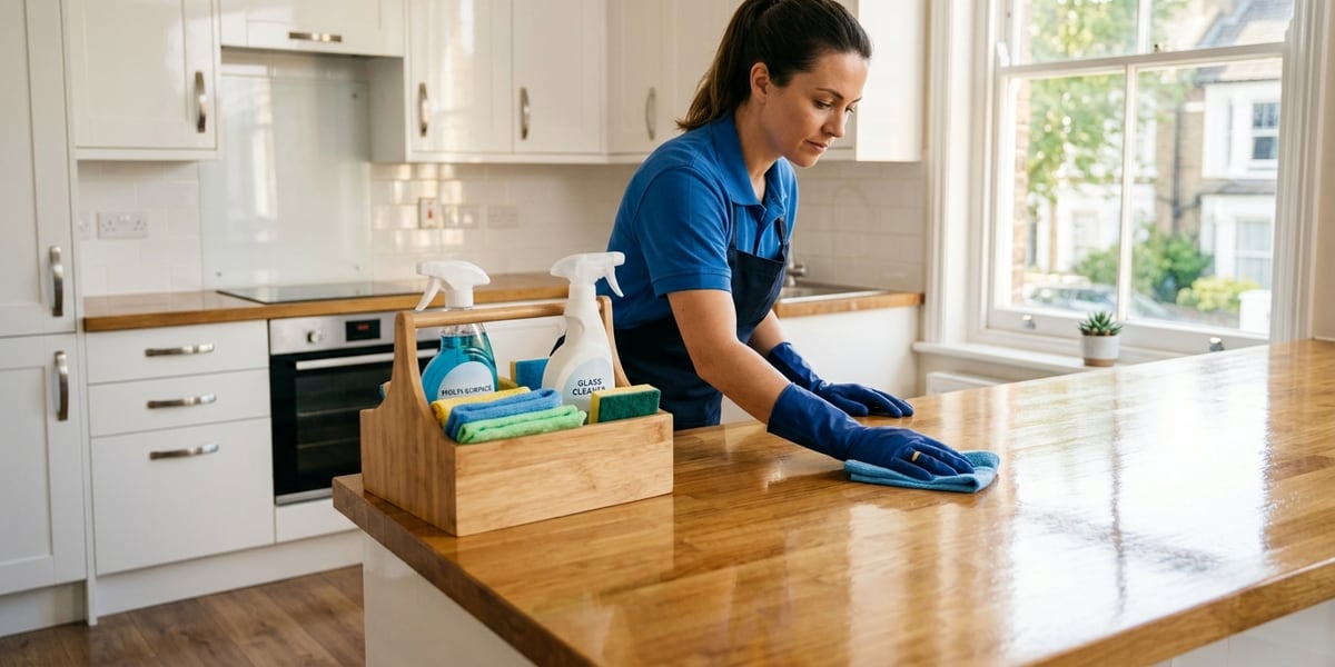 End of tenancy cleaning checklist, a room-by-room guide for tenants and landlords to recover the deposit