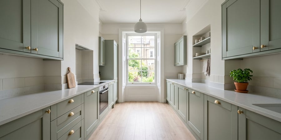 Hackney rental kitchen before and after refresh