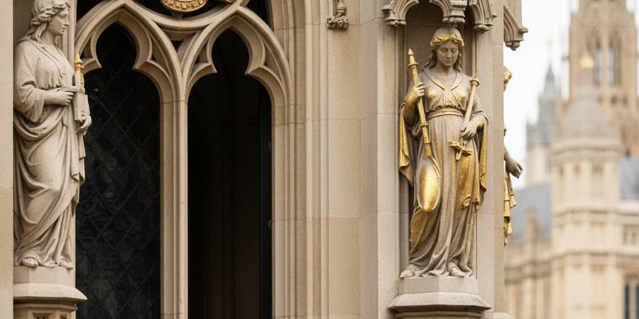 Houses of Parliament detail, UK rental legislation
