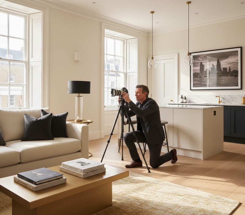 Tenant find only service London, professional property photography